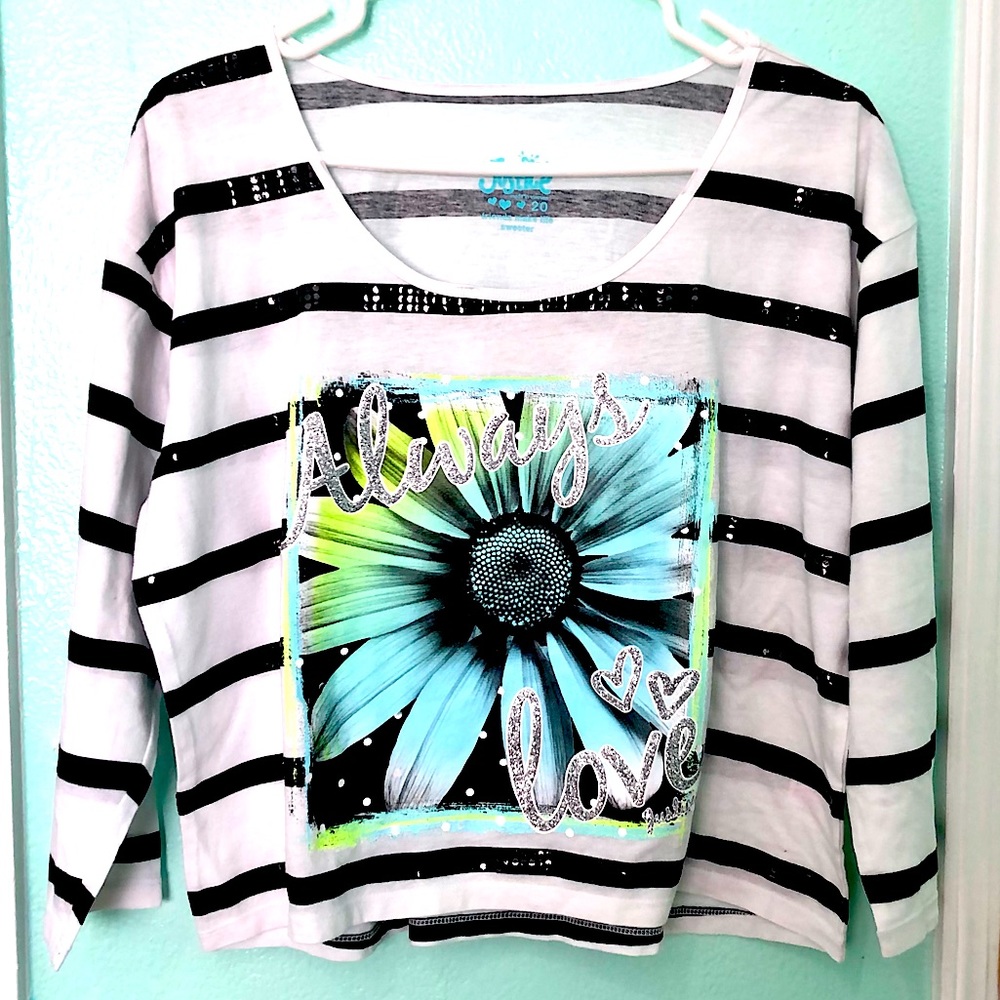 Justice Full Sleeve Top